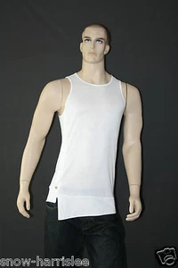 ANNHAGEN - DESIGNER-SHIRT-MUSCLESHIRT - KURZARM - WEISS - GR.XL - UVP 99,-- € - Bild 1 von 5