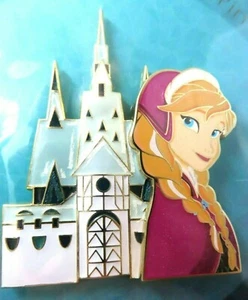 Disney Pin Artland Frozen's Anna and Castle LE 250 #143455 - Picture 1 of 3