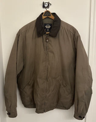 Dockers Outerwear Zipper Jacket RN-39441 Olive - Men's Large - Image 1 of 4