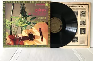 GUITARS AT TWILIGHT CUCO SANCHEZ SINGS WITH GUITAR & HARP 1958 Columbia VG+/VG++ - Picture 1 of 5