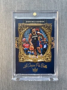 2019-20 Panini Court Kings Le Cinque Piu Belle Zion Williamson Rookie RC SSP - Bild 1 von 2