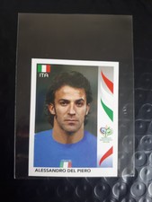 ALESSANDRO DEL PIERO sticker # Panini World Cup Germany 2006 Juventus Italy