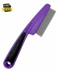 Dandruff Comb, Stainless Steel Fine Tooth Dandruff Remover, Professional Hair Co - Picture 1 of 6