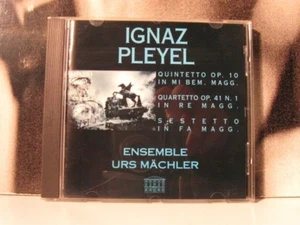 PLEYEL QUINTETTO OP.10 QUARTETTO OP.41 URS MACHLER CD - Foto 1 di 1
