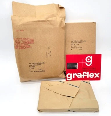 IMPOSSIBLY RARE *SEALED Graflex Film Pack Adapter No 1234 US SIGNAL CORPS '69-73 - Image 1 of 4