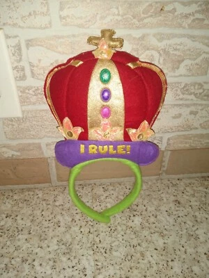 Kids Vintage Common Wealth "I Rule" Crown Headband - Image 1 of 4