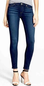 Pantalones de mezclilla recortados elásticos pierna ajustada al tobillo PAIGE VERDUGO talla 25 - Imagen 1 de 5