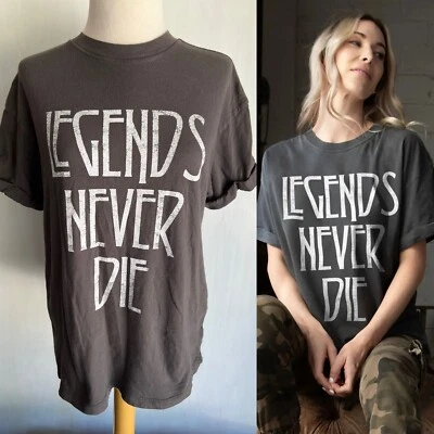 LEGENDS NEVER DIE Official Women's Girl Dangerous Boyfriend T-Shirt Size XS - Image 1 of 4