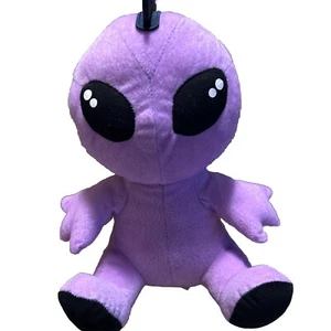 Peluche Alien Púrpura Mohawk 13" Punk Peluche Juguete Suave 2015 AAG A&A Global - Imagen 1 de 3