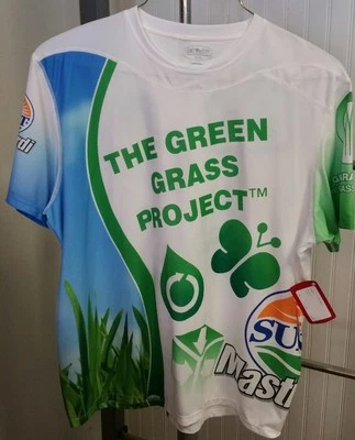 The Green Grass Project Sugoi Sunset Mastronardi Marathon Running Shirt NWT XL - Image 1 of 4
