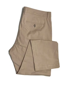 D14 Bonobos beige schmale Passform flache Vorderseite Chinohose Herren 35/31 Baumwolle Elasthan - Bild 1 von 8