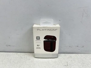 Platinum Leather Case Compatible with Apple AirPods 1st & 2nd GEN - Brown - - Picture 1 of 2