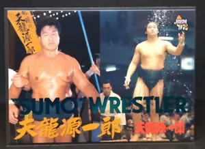 1997 Genichiro Tenryu SUMO WRESTLER Pro-Wrestling Card BBM #368 Very rare Japan - Picture 1 of 10