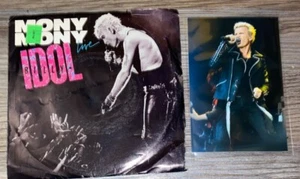Billy Idol, Mony Mony (Live) / Shakin' All Over (Live) & Concert Photo - Picture 1 of 5