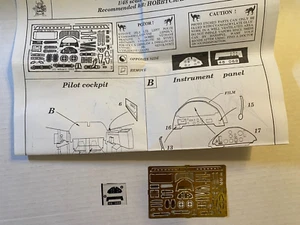 1:48 Eduard Detail Set for Messerschmitt Bf 109 B/C (Hobbycraft) New - Picture 1 of 3