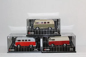   Corgi #06701/06801/06901 Volkswagen camper/furgone 3 pezzi - Foto 1 di 1
