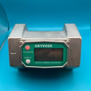 3 Zoll Digital Durchflussmesser 21-264 GPM Inline NPT Gewinde Kraftstoff Turbine Durchflussmesser - Bild 1 von 8
