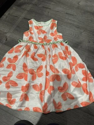 Vestido de Verano American Princess Niñas Mariposas Talla 5 Pascua Foto 1 de 2