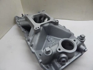 Edelbrock Scorpion TM1 Aluminum Intake SBC Chevy 283302 305 307 327 350 383 400 - Picture 1 of 9