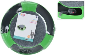 Cat Kitten Catch The Mouse Motion Chase Toy Claw Care Moving Play Scratching Pad - Picture 1 of 1