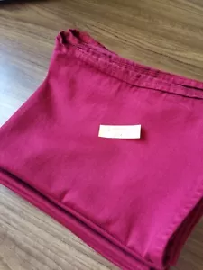 Set of 6 Dinner Napkins - Claret/Wine color - Cotton/Rayon blend-15x17 - Picture 1 of 4