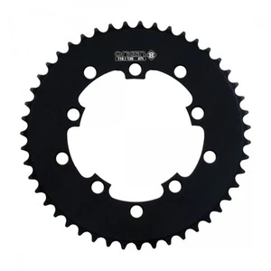 Origin8 Single Speed Chainring 47t 110mm/130 BCD 5-Bolt Aluminum Black - Picture 1 of 1