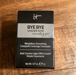 It Cosmetics Bye Bye Under Eye Concealing Pot LIGHT 0.17 oz New In Box HTF - Picture 1 of 5