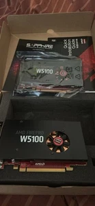 2 X AMD FirePro W5100 4GB GDDR5 Quad DisplayPort PCIe x16 Graphics Card - Picture 1 of 3