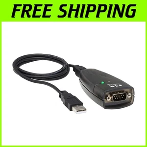 USB-A to DB9 RS232 Male Adapter - Lightweight 3ft Cable for Easy USB Connections - Picture 1 of 14