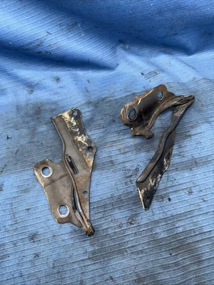 Conjunto de dobradiças 90-96 Nissan 300zx capô par Z32 esquerda direita - Imagem 1 de 4