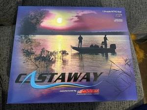 ACTION CASTAWAY #8 DALE EARNHARDT JR.  2003 NITRO BOAT & TRAILER 1:24 - Picture 1 of 8