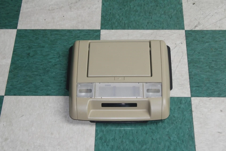 07-14 Yukon Tan Roof Overhead Entertainment System Screen Display OEM Factory OE - Imagem 1 de 4