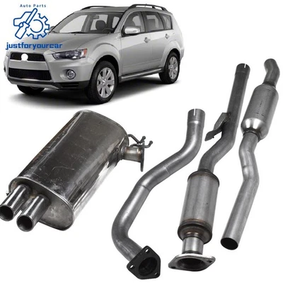 Convertidor, resonador y silenciador Cat para Mitsubishi Outlander 3,0 L AWD 2008-2011 Foto 1 de 4