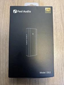 Fosi Audio DS2 USB C to AUX Headphone Amp DAC Dongle Dual Output DSD256 Jack - Picture 1 of 8