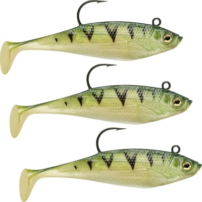 Storm Wildeye Swim Shad 3-inch Fishing Lures (3-Pack) - Yellow Perch - Image 1 of 2