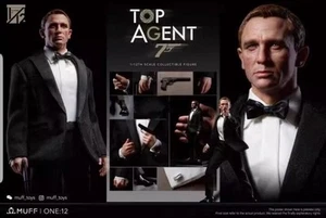 MUFF TOYS ONE:12 Top Agent MF06 007 James Bond (Daniel Craig) 1/12 Action Figure - Picture 1 of 8