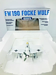 ARMOUR COLLECTION FW 190 LUFTWAFFE FIGHTER 1:48 RARE COLOR ART 98045 NICE PREOWN - Picture 1 of 13