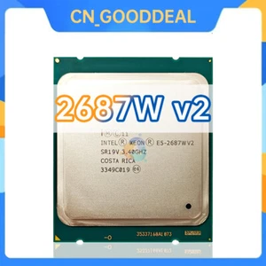 Intel Xeon E5-2687W v2 SR19V 3.4GHz 8Cores 16T 25MB 150W LGA2011 CPU Processor - Picture 1 of 1