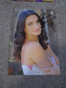 Actress ANDREA GABRIEL Signed 4x6 PRETTY Photo AUTOGRAPH 1B - Picture 1 of 1