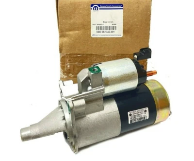Mopar 2001-2003 Chrysler Sebring Dodge Stratus 2.7L Starter 04606875AC - Image 1 of 4