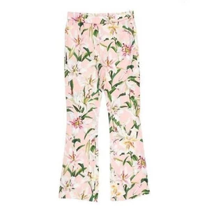 💐 NWT | Dolce & Gabbana | Girl's Size 7 | Light Pink Floral Pants 💐 - Picture 1 of 11