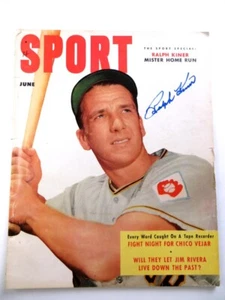 Ralph Kiner Signed Autographed Magazine SPORT 1952 Pirates JSA AG71436 - Picture 1 of 4