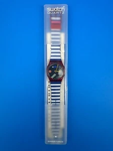 1993 Swatch FRITTO MISTO Gents Watch GR114 w/Case and Papers Working - Picture 1 of 3