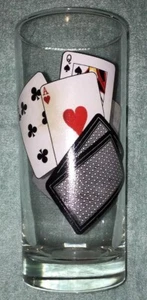 Spielkarte - Poker - Trinkglas - Bild 1 von 10