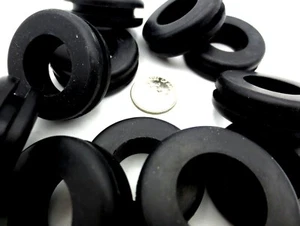 Ojal de goma se adapta a orificio de 1", panel de 1/8" de espesor, tiene identificación de 11/16" - ¡Envío gratuito! - Imagen 1 de 12