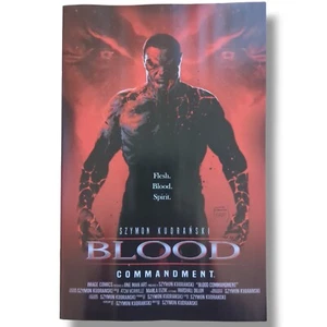 THE BLOOD COMMANDMENT #3 - SZYMON KUDRANSKI - BLADE MOVIE POSTER HOMAGE (2023) - Picture 1 of 2