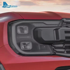 For Ford Ranger 2023-2024 Headlights Precut Paint Protection Film Blacken PPF - Picture 1 of 6