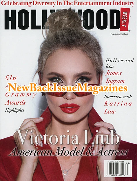 Hollywood Weekly 6/19,Victoria Liub,James Ingram,Katrina Law,June 2019,NEW - Image 1 of 1
