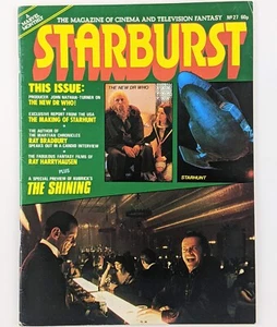 Starburst Magazine #27, 1981 - Ray Bradbury, The Shining, Dr. Who, Sci-Fi - Picture 1 of 11