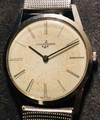 ULYSSE NARDIN Manual winding 41271 Thin type Vintage Wristwatch - Image 1 of 4